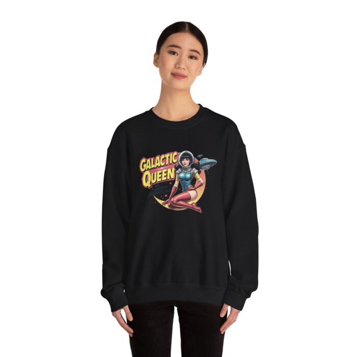 Galactic queen Unisex Heavy Blend™ Crewneck Sweatshirt - Image 4