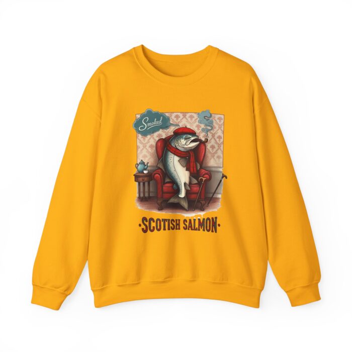 Scottish Salmon Unisex Heavy Blend™ Crewneck Sweatshirt - Image 13
