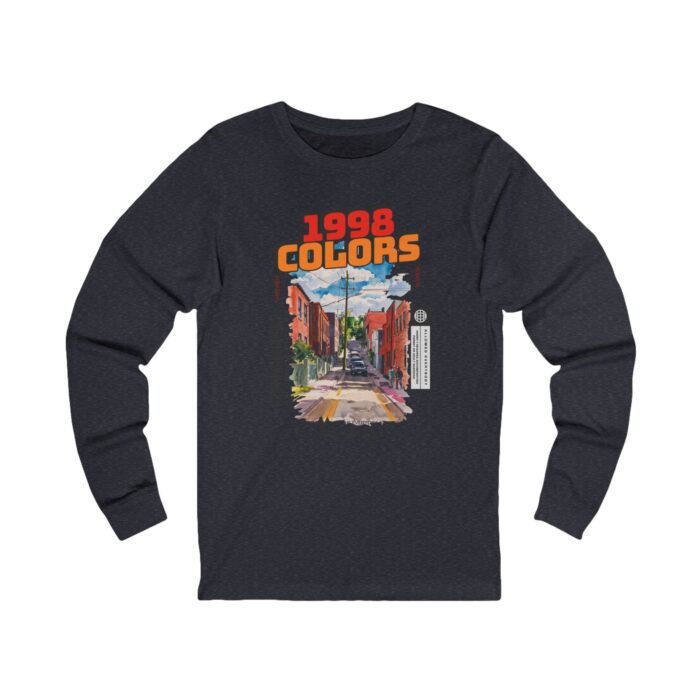 1998 Colors Unisex Jersey Long Sleeve Tee - Image 13