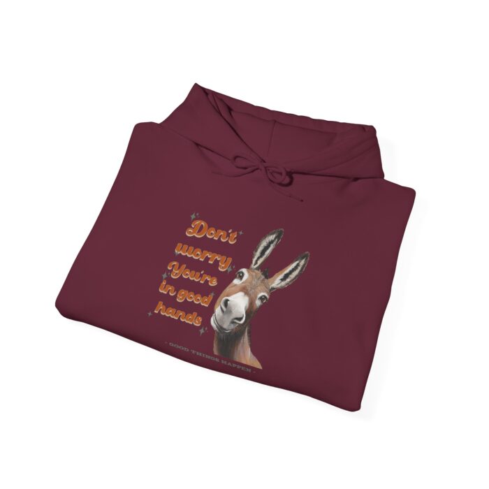 Don't worry you're in good hands Unisex Heavy Blend™ Hooded Sweatshirt - Image 20