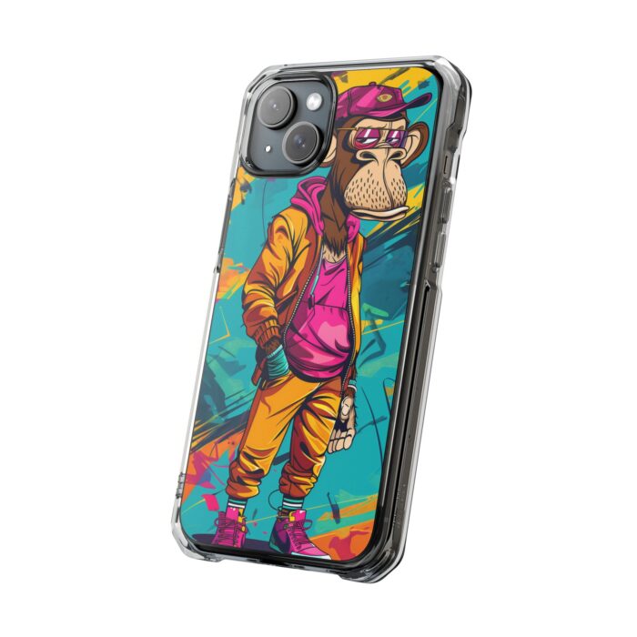 Stylish Ape Magnetic Clear Impact Cases - Image 10