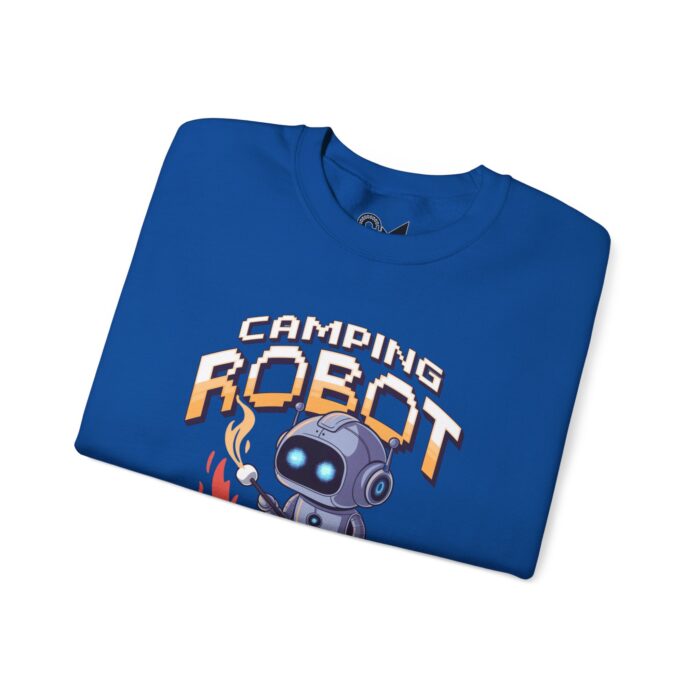 Camping robot Unisex Heavy Blend™ Crewneck Sweatshirt - Image 39