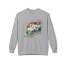 My love is bigger than yours Unisex Midweight Softstyle Fleece Crewneck Sweatshirt