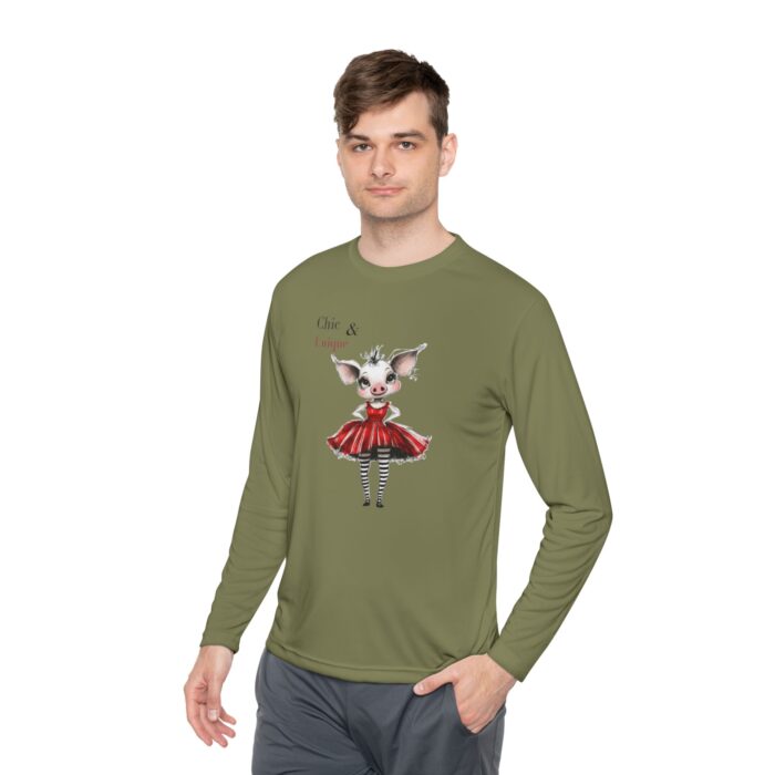 Chick & Unique Unisex Lightweight Long Sleeve Tee - Image 11