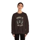 Music is my life Unisex Heavy Blend™ Crewneck Sweatshirt