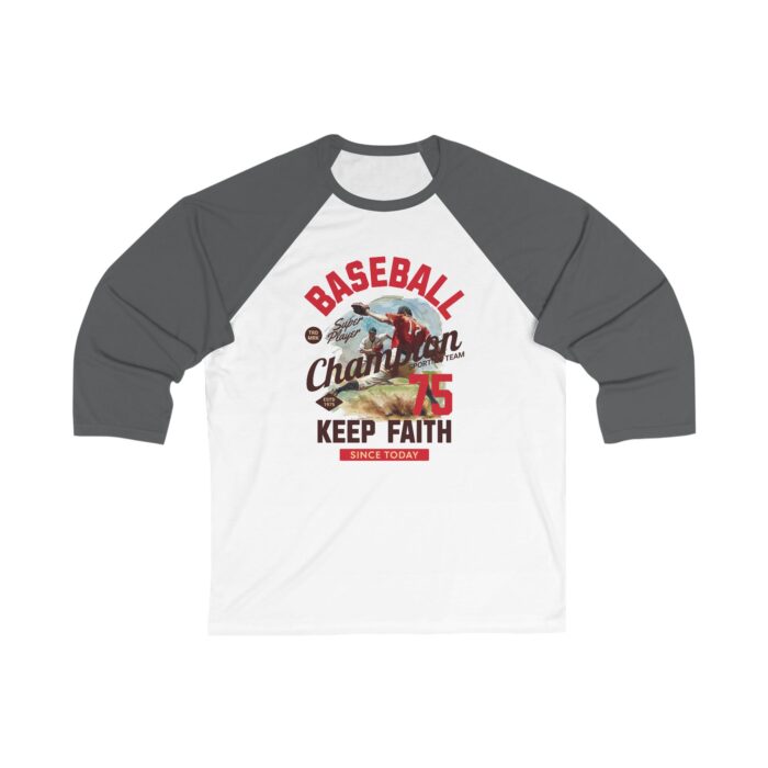 "meta_description": "Baseball Champion Unisex Tee - Comfort meets style with durability.",