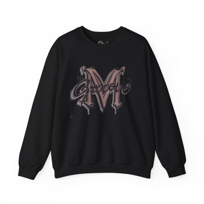 Crewneck Sweatshirt - Luxury Groove Lettering Design - Image 9