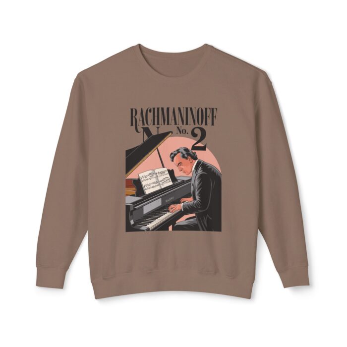 Rachmaninoff No. 2 Unisex Lightweight Crewneck Sweatshirt - Image 17