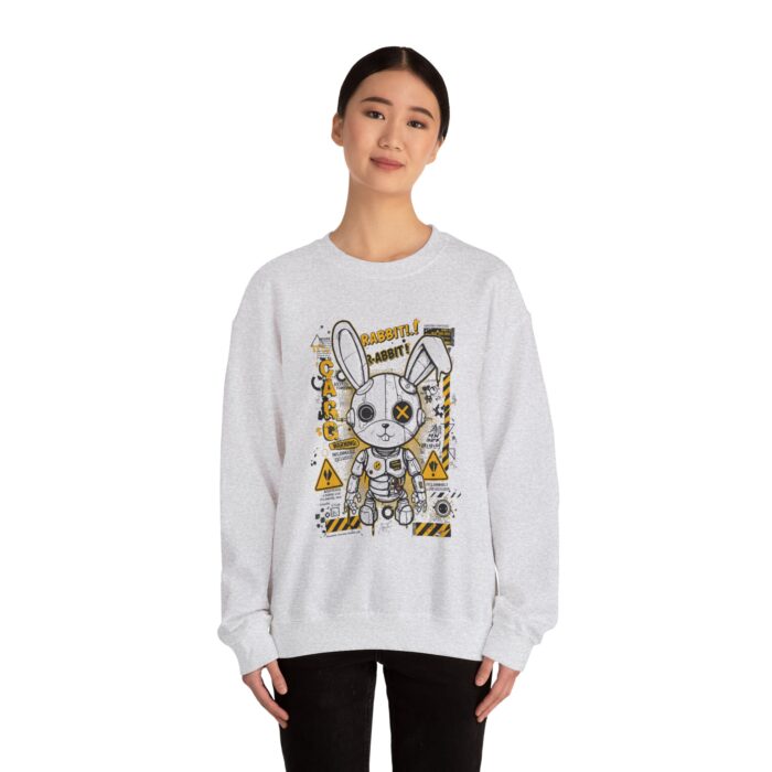 Rabbit Unisex Heavy Blend™ Crewneck Sweatshirt - Image 4