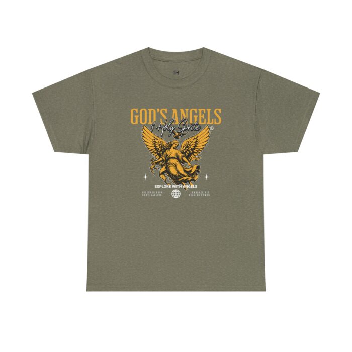 God's angels Unisex Heavy Cotton Tee - Image 9