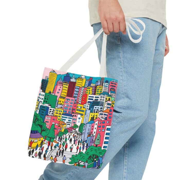 Seoul's hill neighborhoods Tote Bag (AOP) - Image 27