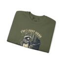 I am just here Unisex Heavy Blend™ Crewneck Sweatshirt