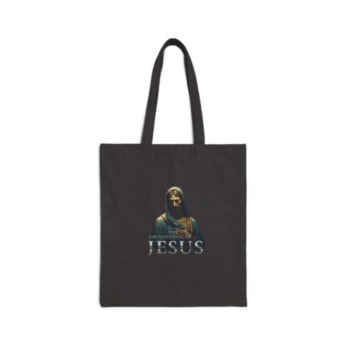 The Suffering of Jesus Cotton Canvas Tote Bag