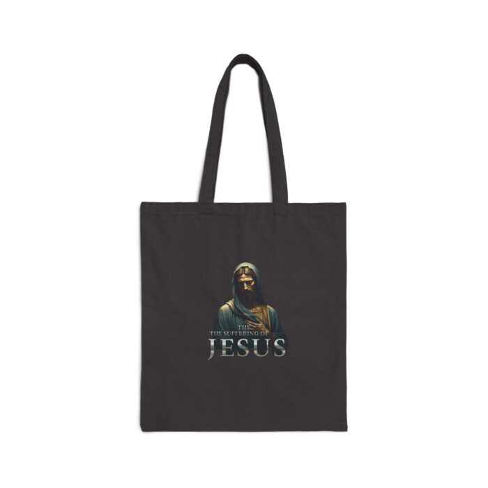 The Suffering of Jesus Cotton Canvas Tote Bag