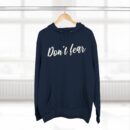 Ride with wave Three-Panel Fleece Hoodie