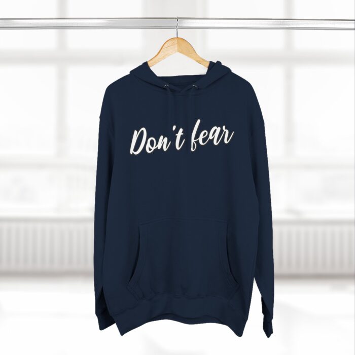 Ride with wave Three-Panel Fleece Hoodie - Image 20