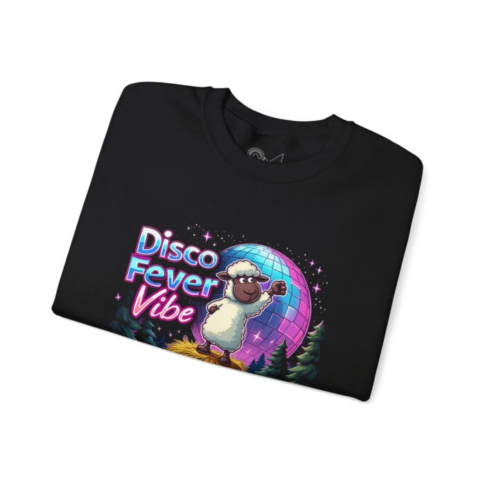 Disco fever vibe Unisex Heavy Blend™ Crewneck Sweatshirt - Image 3