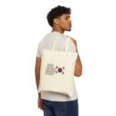 God bless Korea Cotton Canvas Tote Bag