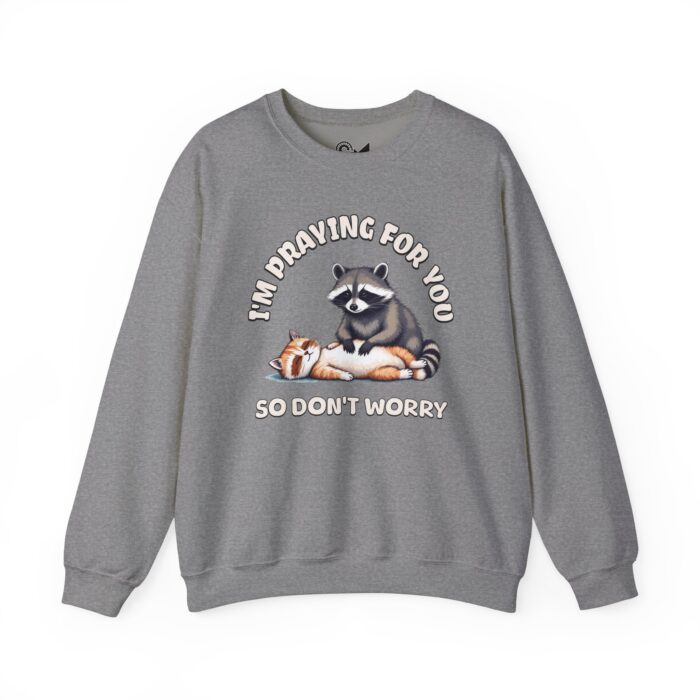 I'm praying for yo Unisex Heavy Blend™ Crewneck Sweatshirt - Image 25
