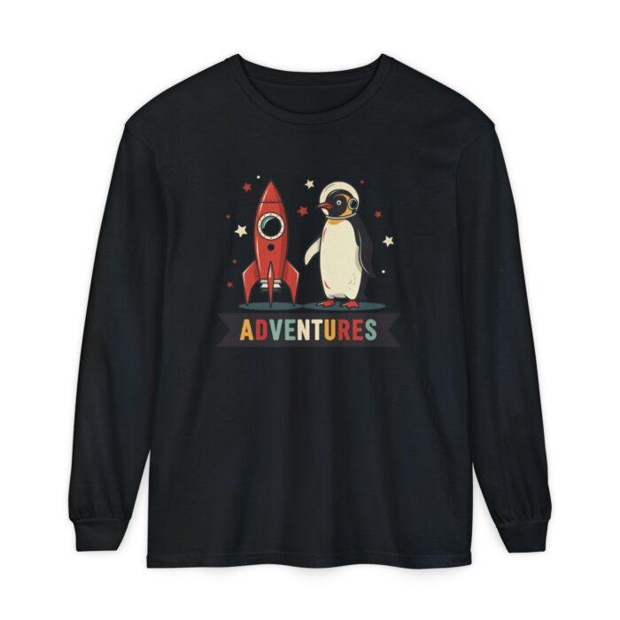 Adventures Unisex Garment-dyed Long Sleeve T-Shirt - Image 29