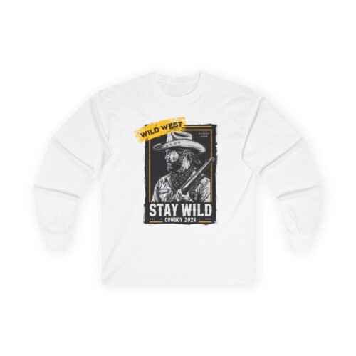 "meta_description": "Stay Wild Unisex Long Sleeve Tee - Eco-friendly, durable, and stylish.",