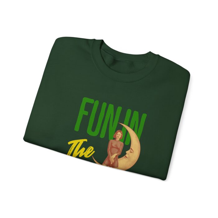 Fun in the crescent Unisex Heavy Blend™ Crewneck Sweatshirt - Image 11