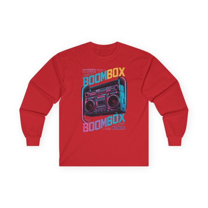 Boom box Unisex Ultra Cotton Long Sleeve Tee - Image 46