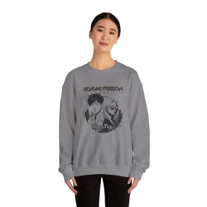 HongDae Freedom Unisex Heavy Blend™ Crewneck Sweatshirt - Image 16