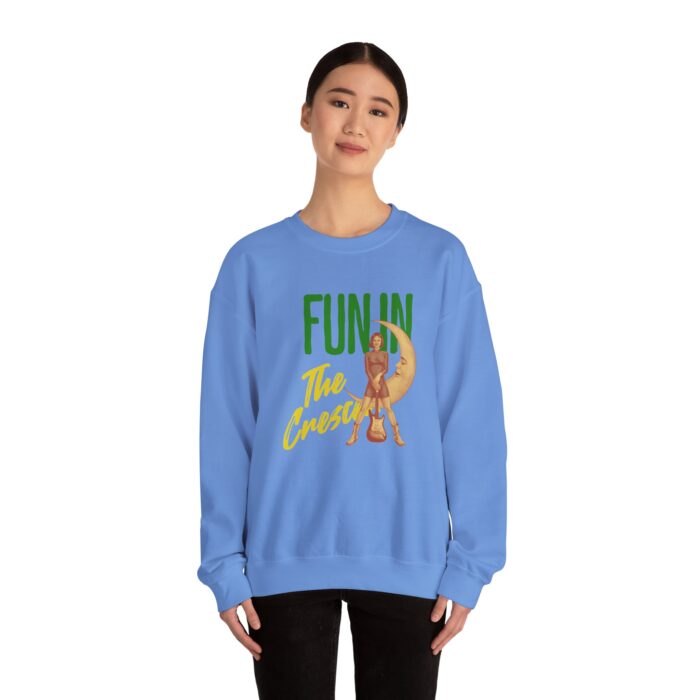Fun in the crescent Unisex Heavy Blend™ Crewneck Sweatshirt - Image 20