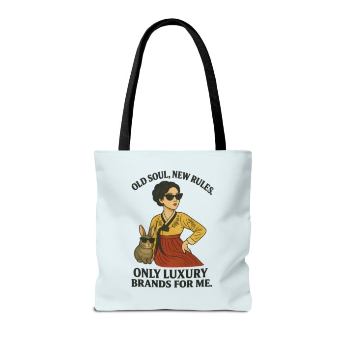 Luxury Vibes Tote Bag | Old Soul, New Rules Design - Image 6