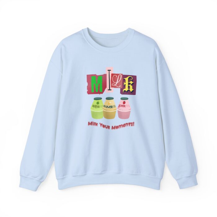 Milk your moment! Unisex Heavy Blend™ Crewneck Sweatshirt - Image 41