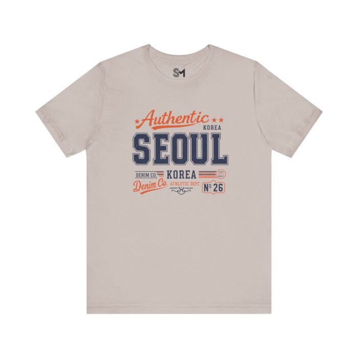 SEOUL KOREA Athletic Dept. Unisex Jersey Short Sleeve Tee - Image 25