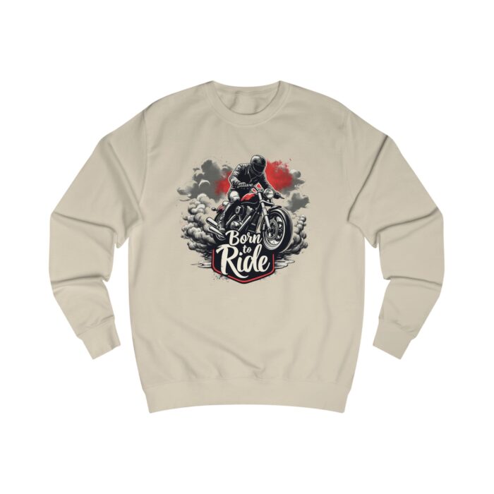 Born to ride2 Unisex Sweatshirt - Image 5