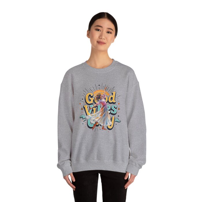 Good vibes only Unisex Heavy Blend™ Crewneck Sweatshirt - Image 16