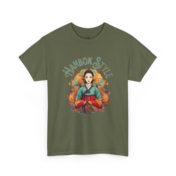 Hanbok Style Unisex Heavy Cotton Tee - Image 27