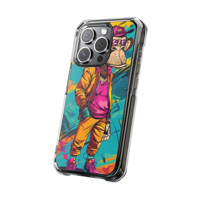 Stylish Ape Magnetic Clear Impact Cases - Image 6