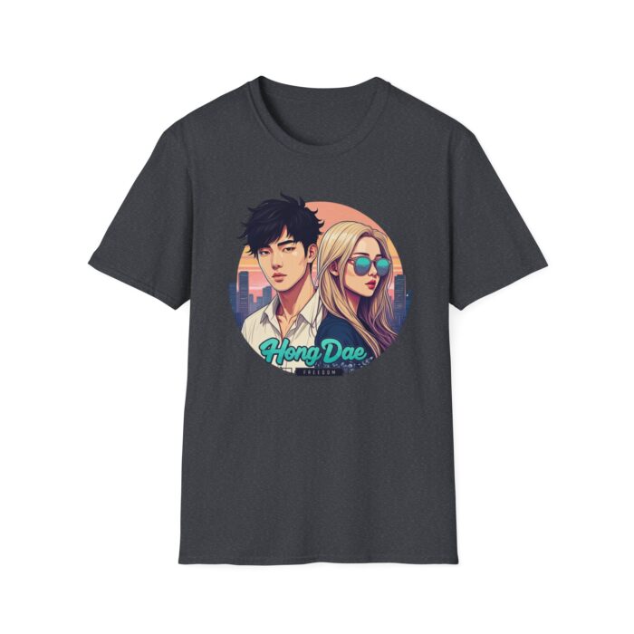 HongDae Freedom Unisex Softstyle T-Shirt - Image 37