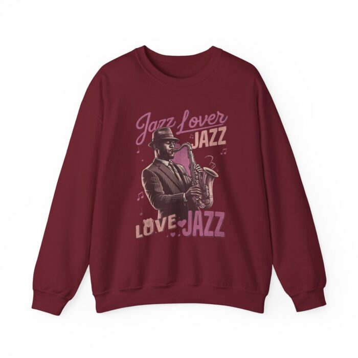 Love Jazz Unisex Heavy Blend™ Crewneck Sweatshirt - Image 37
