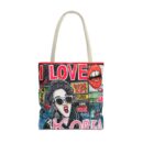 I love Korea Tote Bag (AOP)