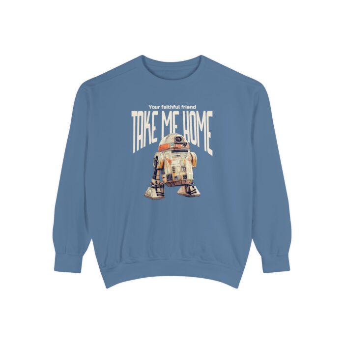 Take me home Unisex Garment-Dyed Sweatshirt - Image 21