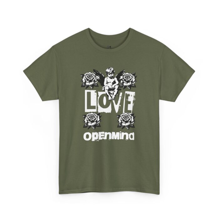 Love open mind Unisex Heavy Cotton Tee - Image 19