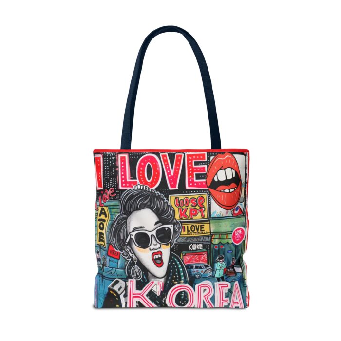 I love Korea Tote Bag (AOP) - Image 58