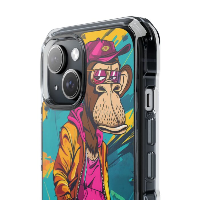 Stylish Ape Magnetic Clear Impact Cases - Image 4