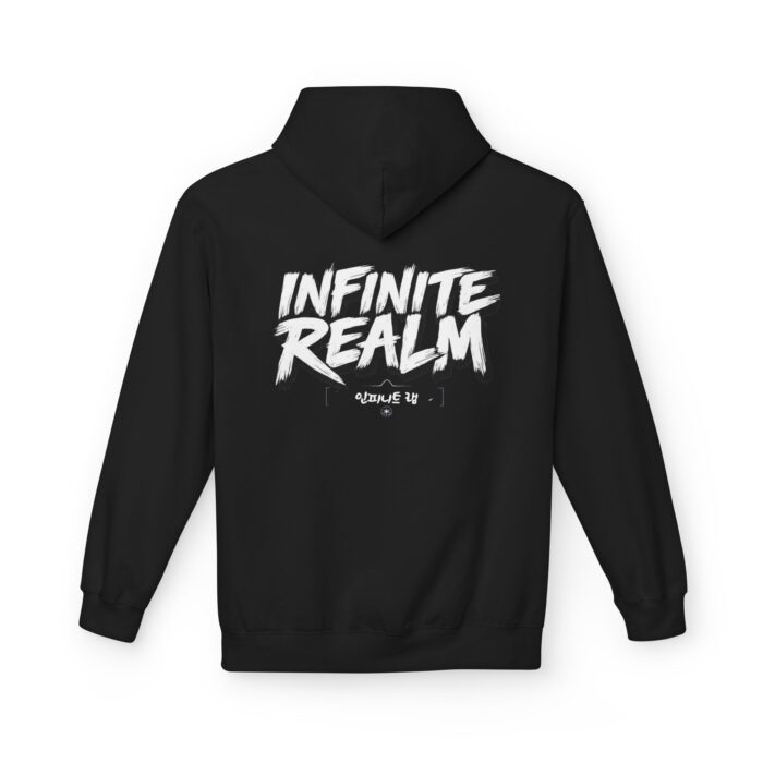 Unisex Infinite Realm Fleece Hoodie - Cozy Streetwear for All Seasons - Image 2