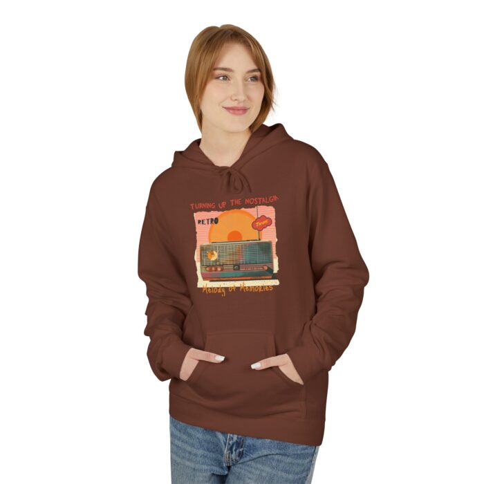 Turning up the nostalgia Unisex Midweight Softstyle Fleece Hoodie - Image 7