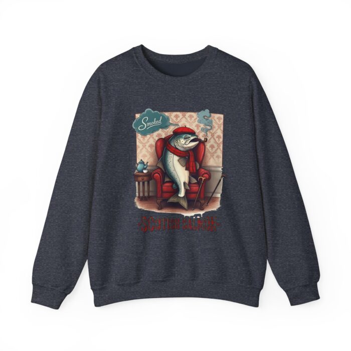 Scottish Salmon Unisex Heavy Blend™ Crewneck Sweatshirt - Image 29