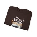My cat's extreme curiosity Unisex Heavy Blend™ Crewneck Sweatshirt