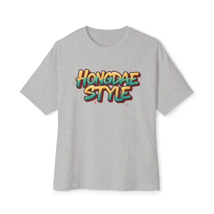 Hongdae style Unisex Oversized Boxy Tee - Image 29