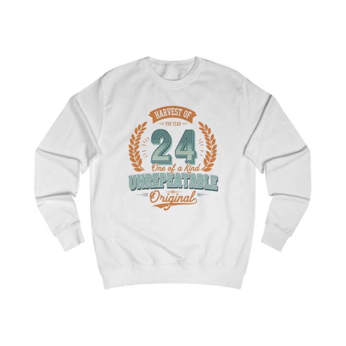 "meta_description": "Stay stylish with the 24 Unrepeatable Unisex Sweatshirt, a perfect blend of comfort and style.",