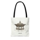 Traditional Korean pavilion Tote Bag (AOP)